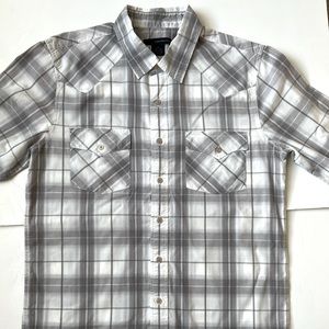 Calvin Klein , button down, long sleeve, 100% cotton, large